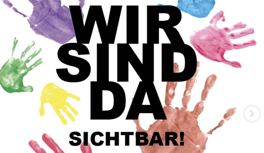 „Wir sind da – sichtbar!“ am 21. Mai 2022 „Wir sind da – sichtbar!“ am 21. Mai 2022