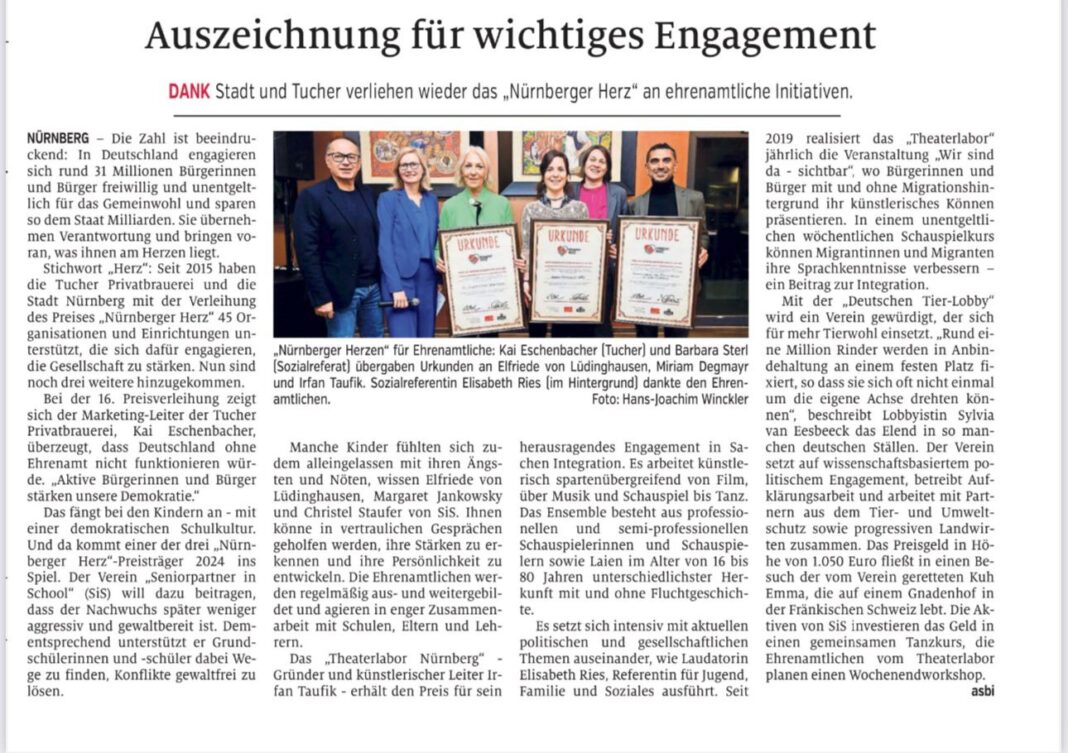 Theaterlabor Nürnberg – Videobild