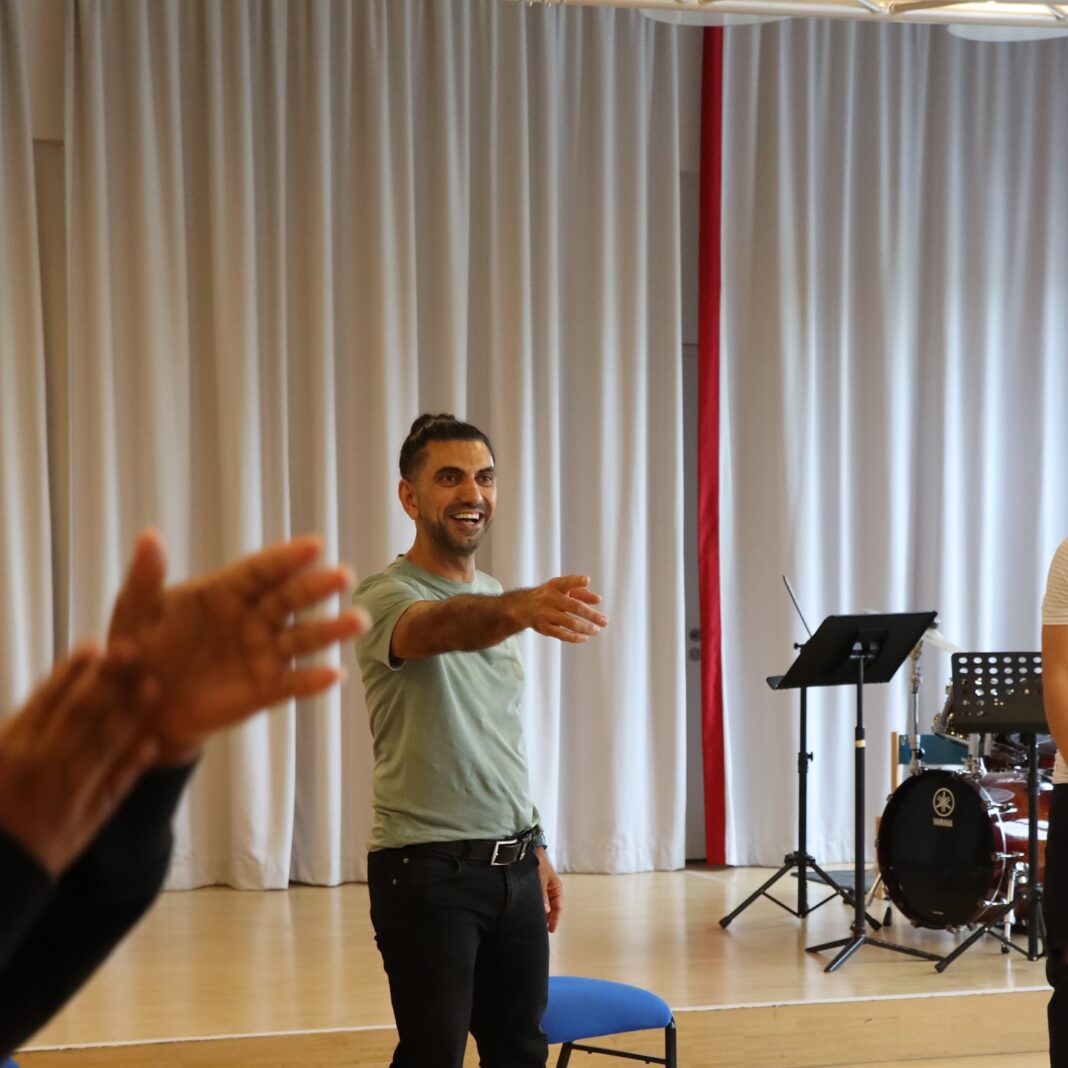 well:come 2025: Schauspielworkshops für Kinder mit Fluchterfahrung Kinder und Jugendliche beim Schauspielworkshop der Projekttage well:come 2025