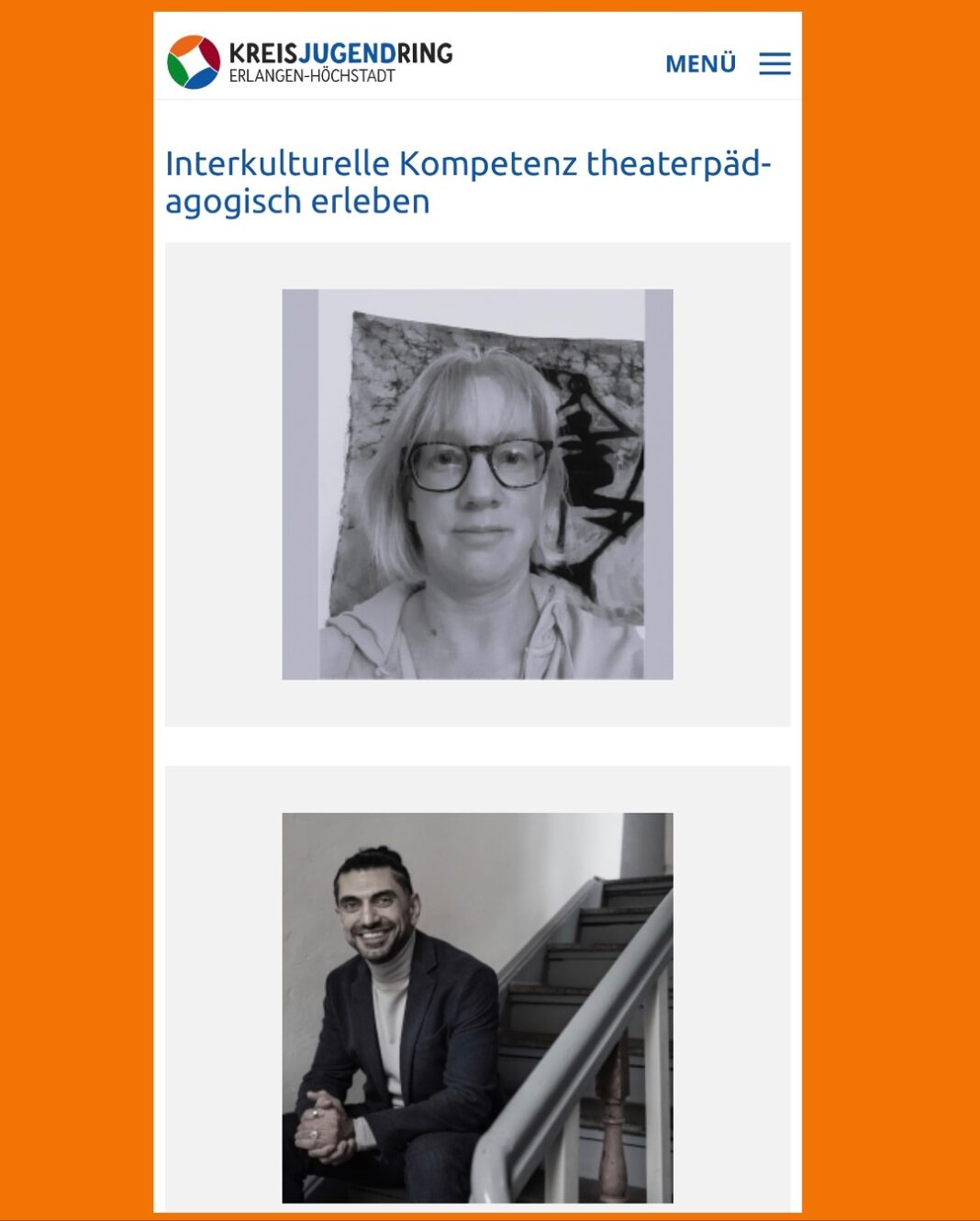 „Interkulturelle Kompetenz theaterpädagogisch erleben“ beim Juleica-Kongress Ankündigung des Workshops Interkulturelle Kompetenz theaterpädagogisch erleben beim Juleica-Kongress 2025