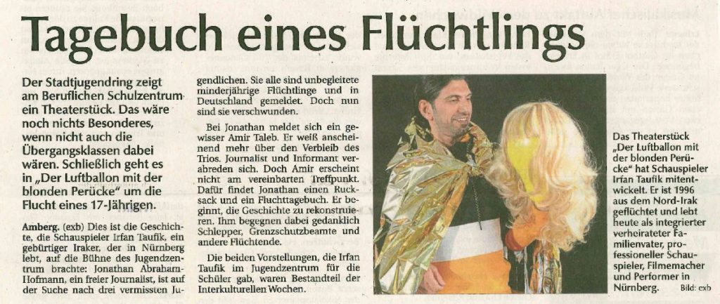 Tagebuch eines Flüchtlings