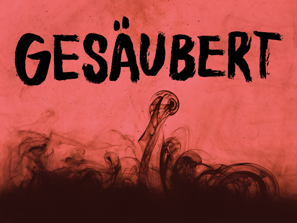 Motiv der Produktion „Gesäubert“, Das Theaterprojekt Nürnberg