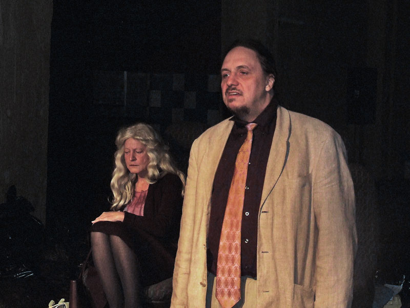 Szenenfoto aus „Rozznjogd“, Das Theaterprojekt Nürnberg