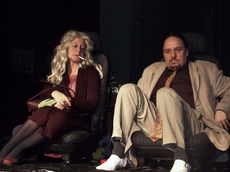 Szenenfoto aus „Rozznjogd“, Das Theaterprojekt Nürnberg